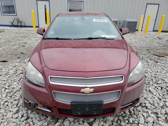 1G1ZE5EB5AF232732 - 2010 CHEVROLET MALIBU LTZ MAROON photo 5