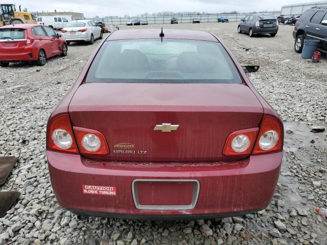 1G1ZE5EB5AF232732 - 2010 CHEVROLET MALIBU LTZ MAROON photo 6