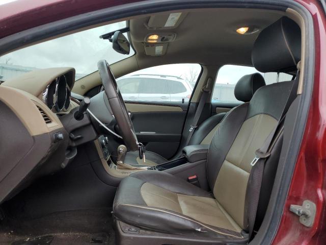 1G1ZE5EB5AF232732 - 2010 CHEVROLET MALIBU LTZ მუქწითელი ფოტო 7