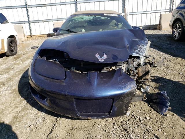 2G2FS32K322164398 - 2002 PONTIAC FIREBIRD BLUE photo 5