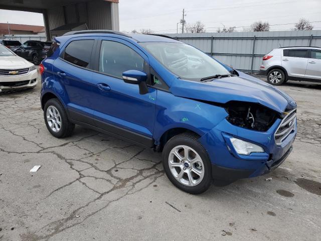 MAJ6S3GL1NC476033 - 2022 FORD ECOSPORT SE ლურჯი ფოტო 4