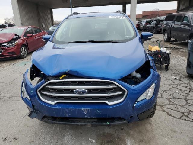 MAJ6S3GL1NC476033 - 2022 FORD ECOSPORT SE ლურჯი ფოტო 5