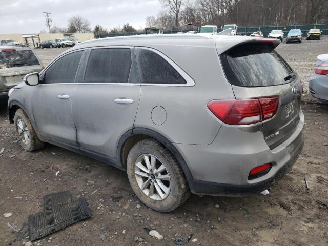 5XYPG4A3XKG472505 - 2019 KIA SORENTO L GRAY photo 2