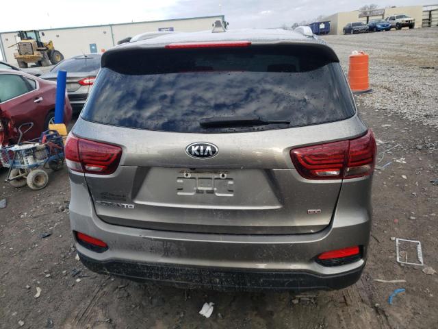 5XYPG4A3XKG472505 - 2019 KIA SORENTO L GRAY photo 6