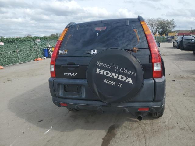 SHSRD68454U201236 - 2004 HONDA CR-V LX BLACK photo 6