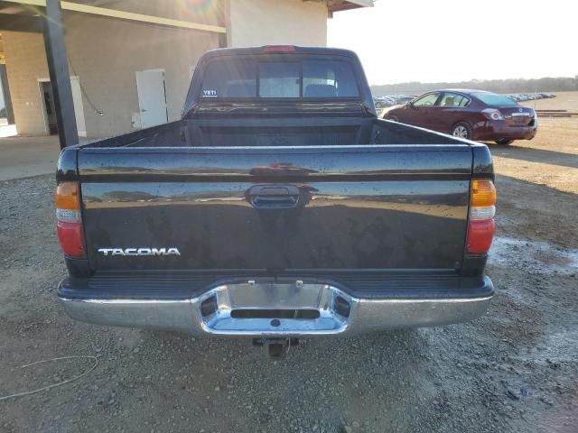 5TEWM72NX1Z831135 - 2001 TOYOTA TACOMA XTRACAB BLACK photo 6