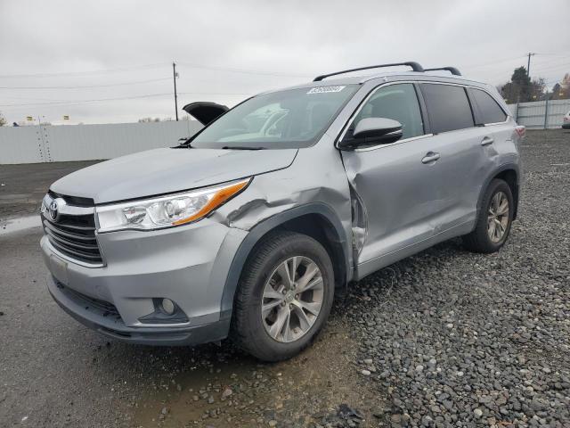 5TDJKRFH7FS134364 - 2015 TOYOTA HIGHLANDER XLE SILVER photo 1