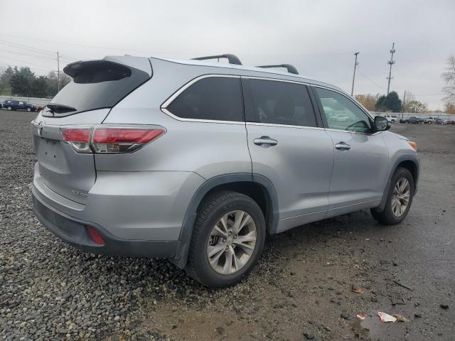 5TDJKRFH7FS134364 - 2015 TOYOTA HIGHLANDER XLE SILVER photo 3