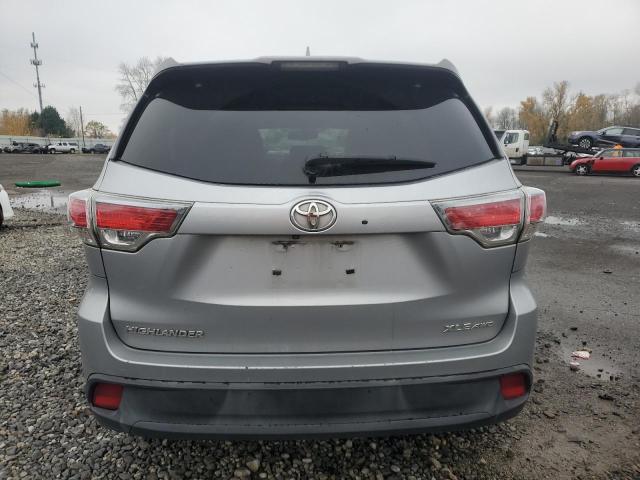 5TDJKRFH7FS134364 - 2015 TOYOTA HIGHLANDER XLE SILVER photo 6