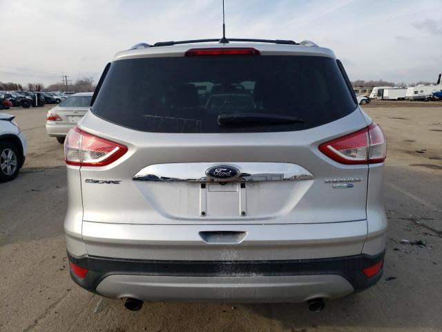 1FMCU9JX2EUD01690 - 2014 FORD ESCAPE TITANIUM SILVER photo 6