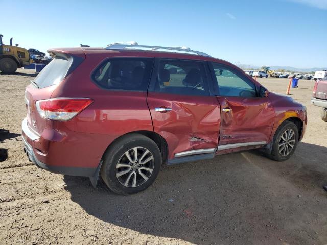 5N1AR2MM9DC686588 - 2013 NISSAN PATHFINDER S RED photo 3