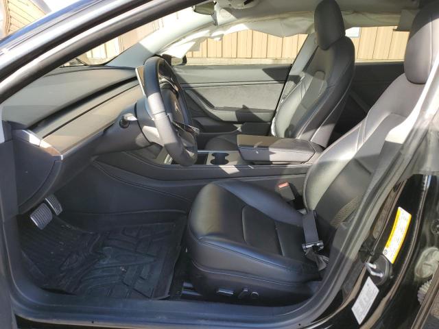 5YJ3E1EB3MF859511 - 2021 TESLA MODEL 3 BLACK photo 7