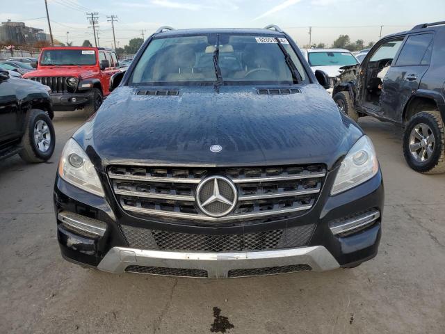 4JGDA5HBXFA460458 - 2015 MERCEDES-BENZ ML 350 4MATIC BLACK photo 5