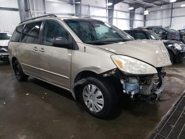 5TDZA23C85S281457 - 2005 TOYOTA SIENNA CE GOLD photo 4