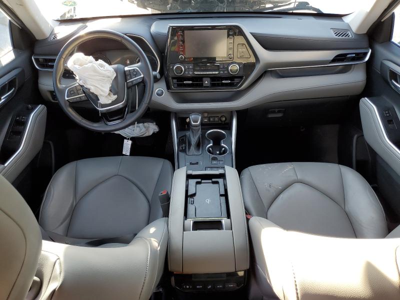 5TDGZRAH6MS518193 - 2021 TOYOTA HIGHLANDER XLE Blanc photo 8