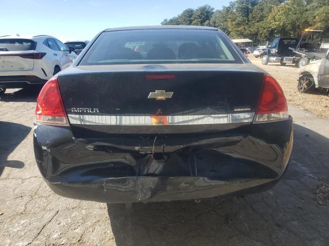 2G1WF5EK6B1196414 - 2011 CHEVROLET IMPALA LS BLACK photo 6