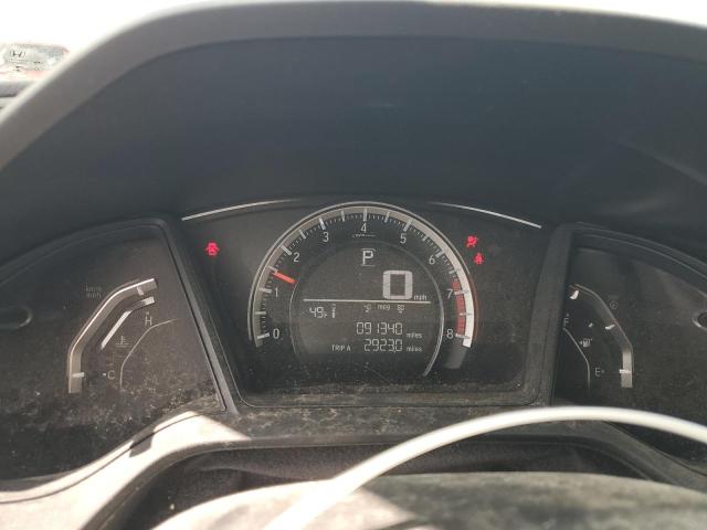 19XFC2F59GE004128 - 2016 HONDA CIVIC LX GRAY photo 9