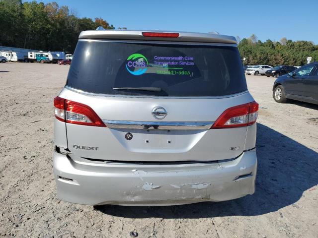 JN8AE2KP0F9133698 - 2015 NISSAN QUEST S ვერცხლისფერი ფოტო 6