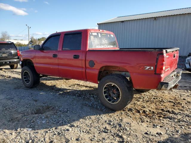 2GCEK13T361162262 - 2006 CHEVROLET SILVERADO K1500 RED photo 2