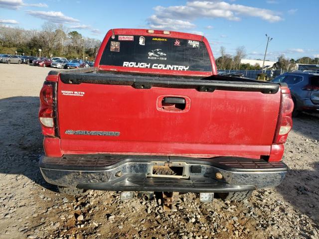 2GCEK13T361162262 - 2006 CHEVROLET SILVERADO K1500 RED photo 6