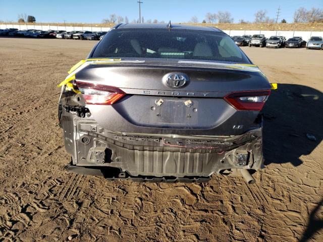 4T1C11AK5MU413543 - 2021 TOYOTA CAMRY LE GRAY photo 6