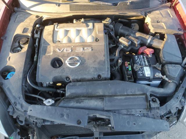 1N4BA41E74C879868 - 2004 NISSAN MAXIMA SE RED photo 11