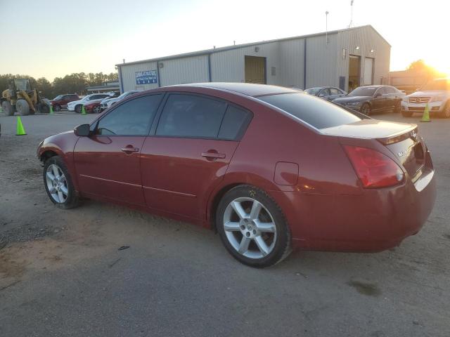 1N4BA41E74C879868 - 2004 NISSAN MAXIMA SE RED photo 2