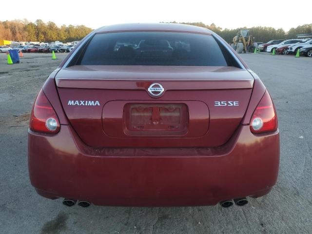 1N4BA41E74C879868 - 2004 NISSAN MAXIMA SE RED photo 6