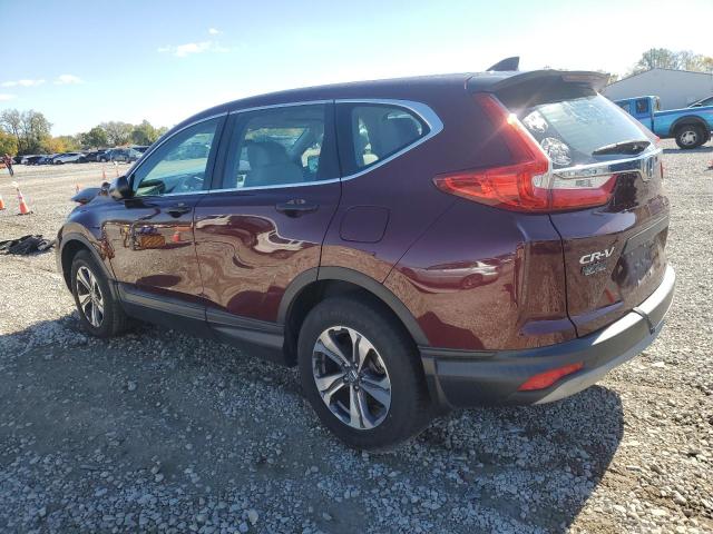 2HKRW6H38JH215072 - 2018 HONDA CR-V LX BURGUNDY photo 2