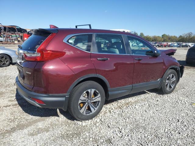 2HKRW6H38JH215072 - 2018 HONDA CR-V LX BURGUNDY photo 3