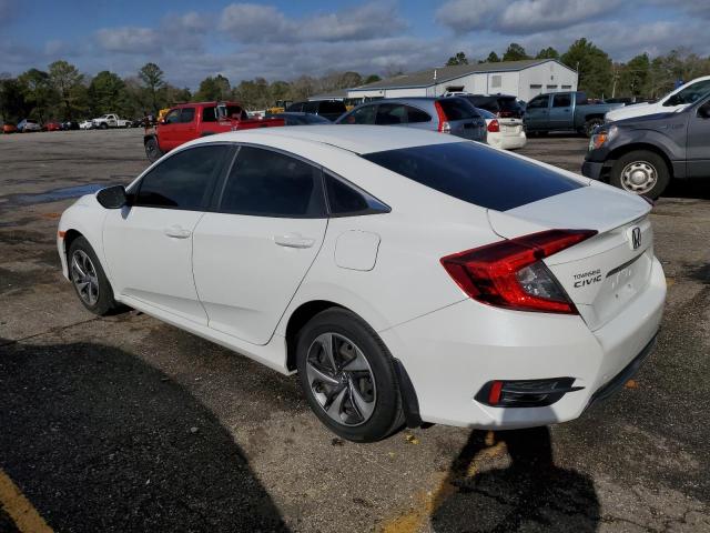 19XFC2F68LE011333 - 2020 HONDA CIVIC LX WHITE photo 2