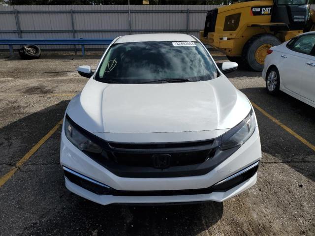 19XFC2F68LE011333 - 2020 HONDA CIVIC LX WHITE photo 5