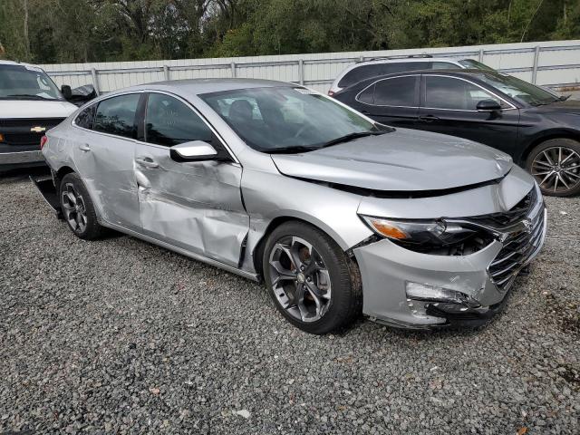 1G1ZD5ST4NF144518 - 2022 CHEVROLET MALIBU LT SILVER photo 4