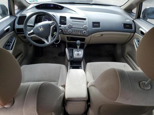 2HGFA1F57AH540704 - 2010 HONDA CIVIC LX GRAY photo 8