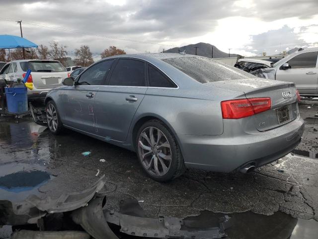 WAUGGAFC5DN135322 - 2013 AUDI A6 PREMIUM PLUS GRAY photo 2