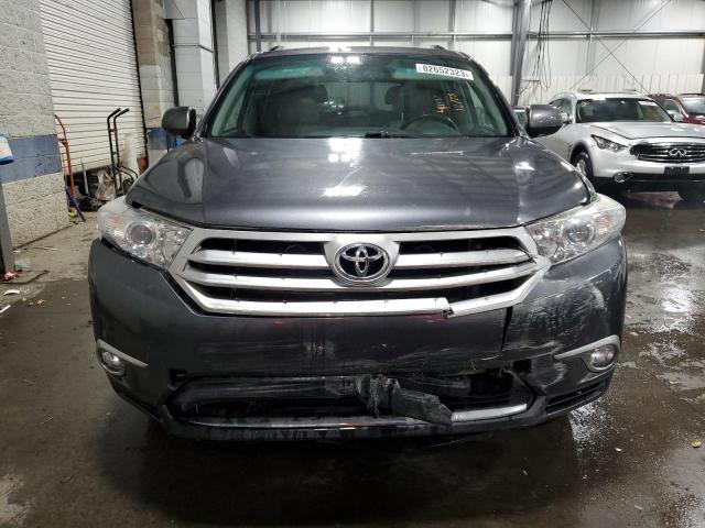 5TDDK3EHXBS090091 - 2011 TOYOTA HIGHLANDER LIMITED GRAY photo 5