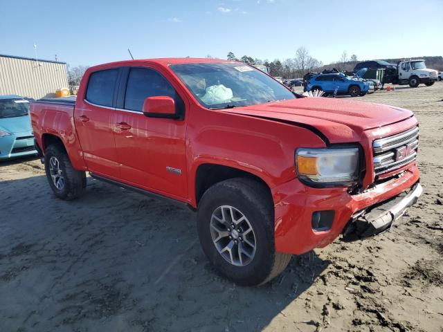 1GTG6BE37F1164117 - 2015 GMC CANYON SLE RED photo 4