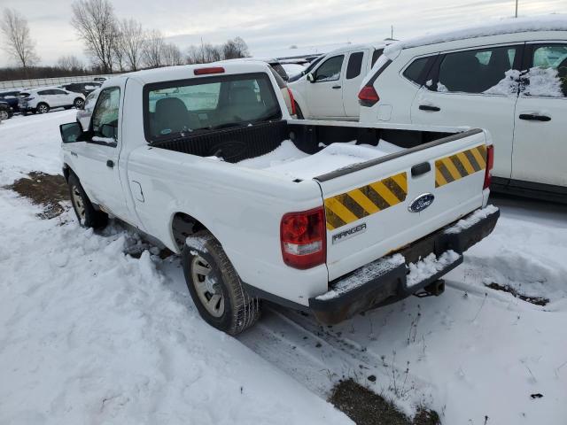 1FTYR10D69PA40086 - 2009 FORD RANGER WHITE photo 2