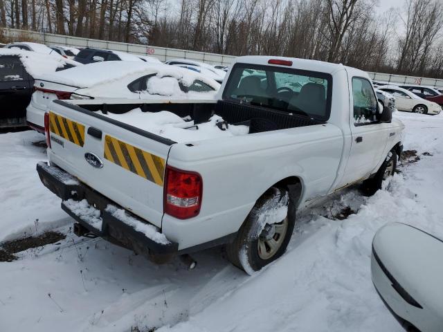 1FTYR10D69PA40086 - 2009 FORD RANGER WHITE photo 3