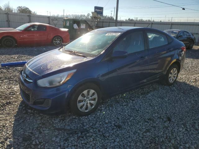 KMHCT4AE8HU292535 - 2017 HYUNDAI ACCENT SE BLUE photo 1