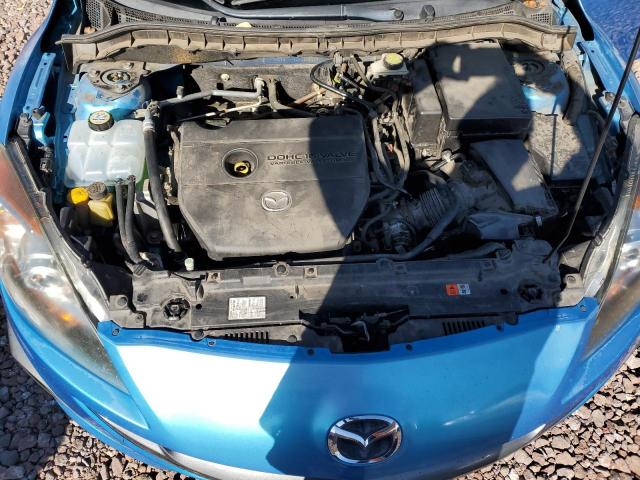 JM1BL1H54A1266025 - 2010 MAZDA 3 S BLUE photo 11