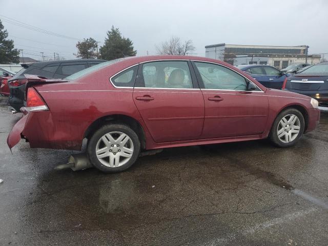 2G1WB5EK0B1163517 - 2011 CHEVROLET IMPALA LT MAROON photo 3