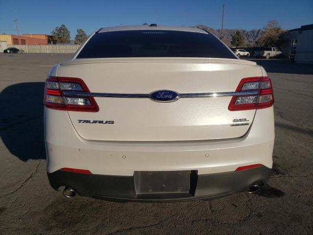 1FAHP2E89DG102974 - 2013 FORD TAURUS SEL WHITE photo 6