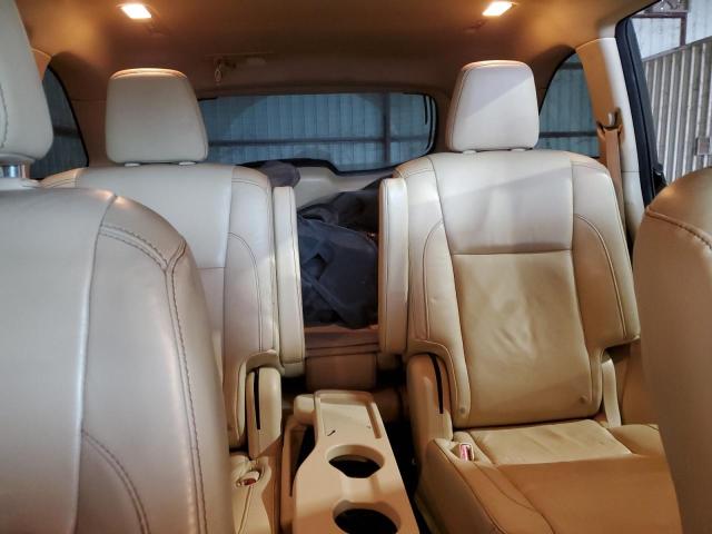 5TDKKRFH3FS040535 - 2015 TOYOTA HIGHLANDER XLE შავი ფოტო 10