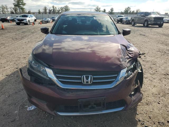 1HGCR2F57FA078507 - 2015 HONDA ACCORD SPORT BURGUNDY photo 5