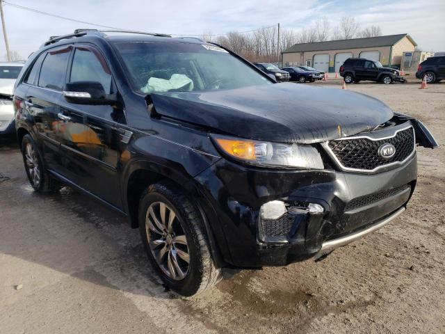 5XYKW4A23CG266321 - 2012 KIA SORENTO SX BLACK photo 4