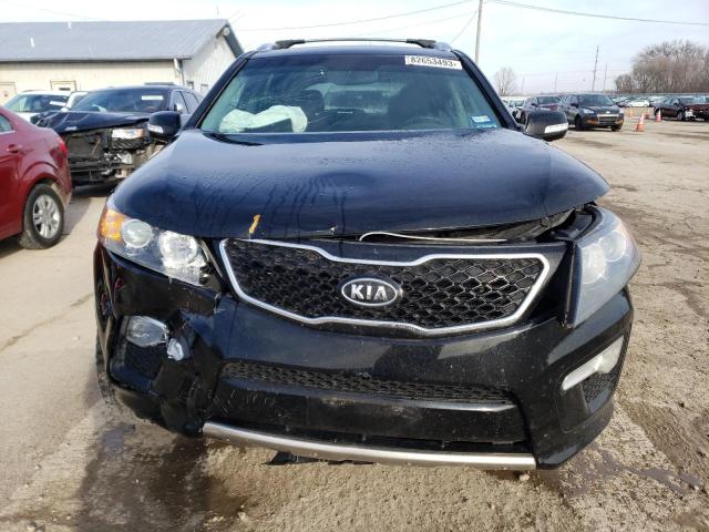 5XYKW4A23CG266321 - 2012 KIA SORENTO SX BLACK photo 5