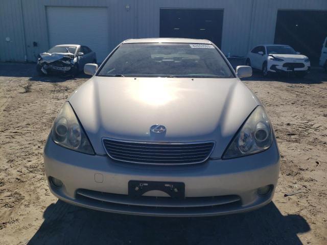 JTHBA30G255067258 - 2005 LEXUS ES 330 SILVER photo 5