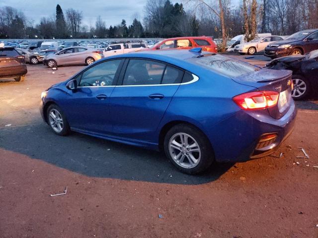 1G1BD5SM2H7114555 - 2017 CHEVROLET CRUZE LT BLUE photo 2