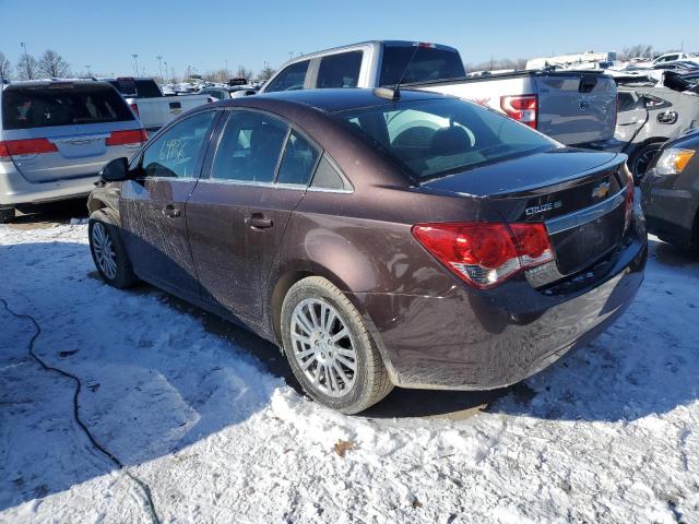 1G1PH5SBXF7123655 - 2015 CHEVROLET CRUZE ECO MAROON photo 2